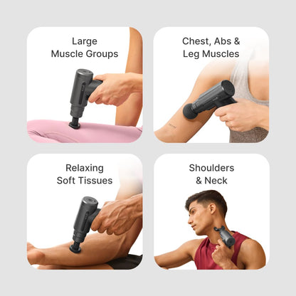 Massage Gun, Body Massager, Massager Machine, Massager Gun For Pain Relief, Scalp Massager, Neck and Sholder Massager, Head Massager | MULTICOLOUR |