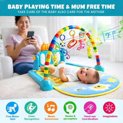 Kick and Play Multi-Function ABS High Grade Plastic Piano